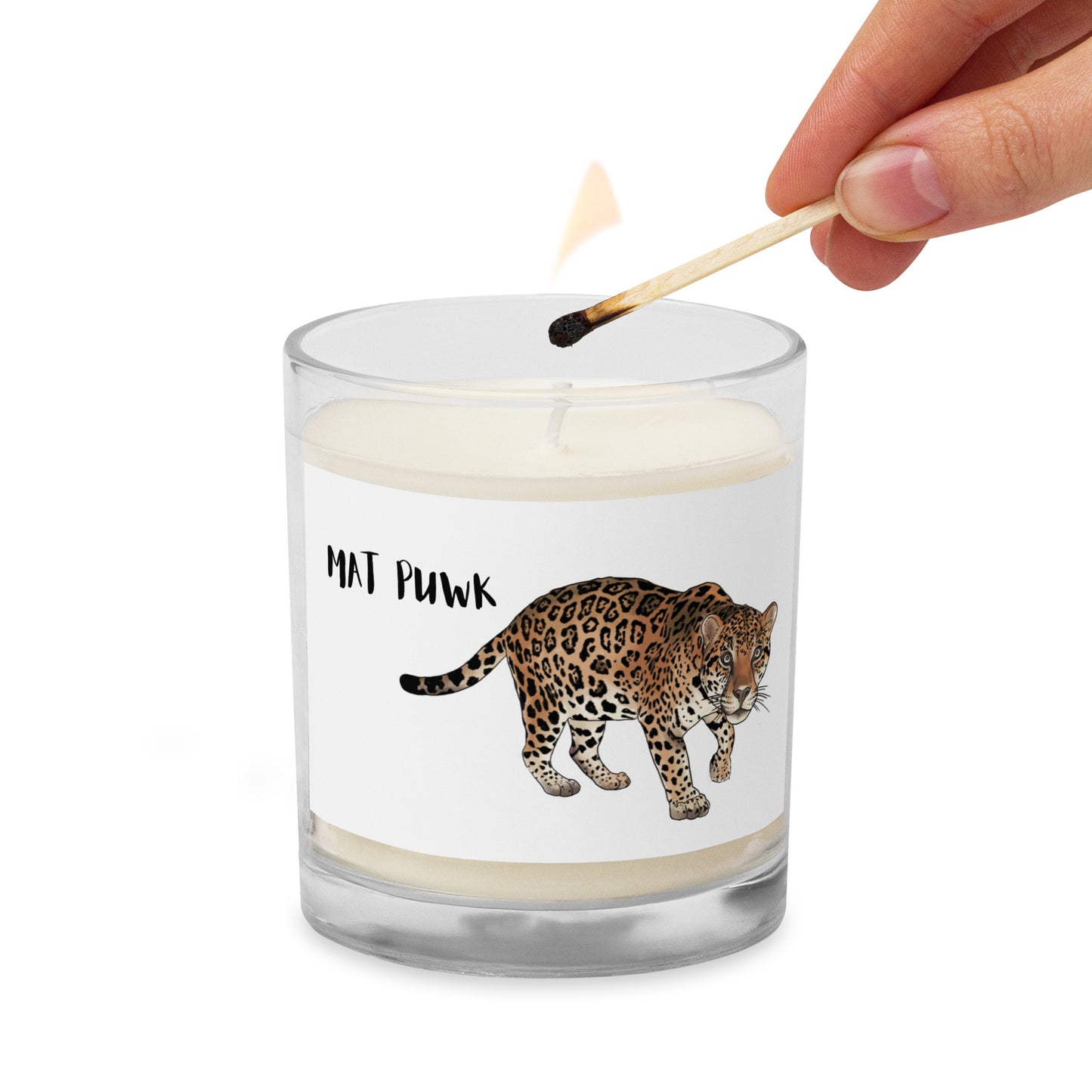 Kumeyaay Land Back (Land Return) Glass jar soy wax candle