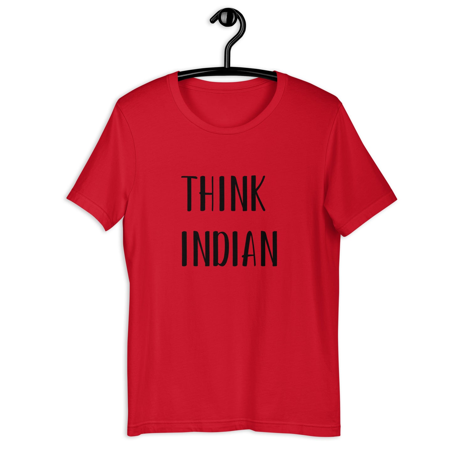 Richard Bugbee “Think Indian” Unisex t-shirt