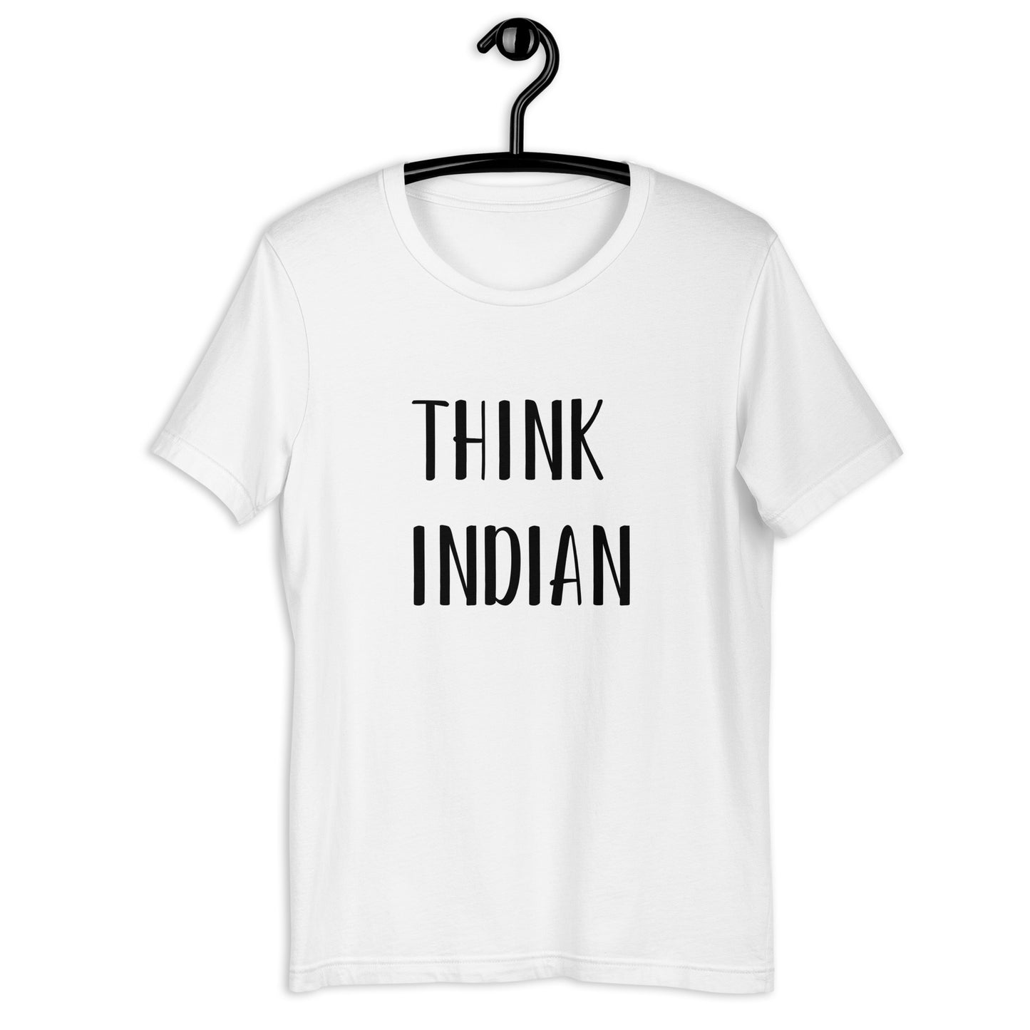 Richard Bugbee “Think Indian” Unisex t-shirt