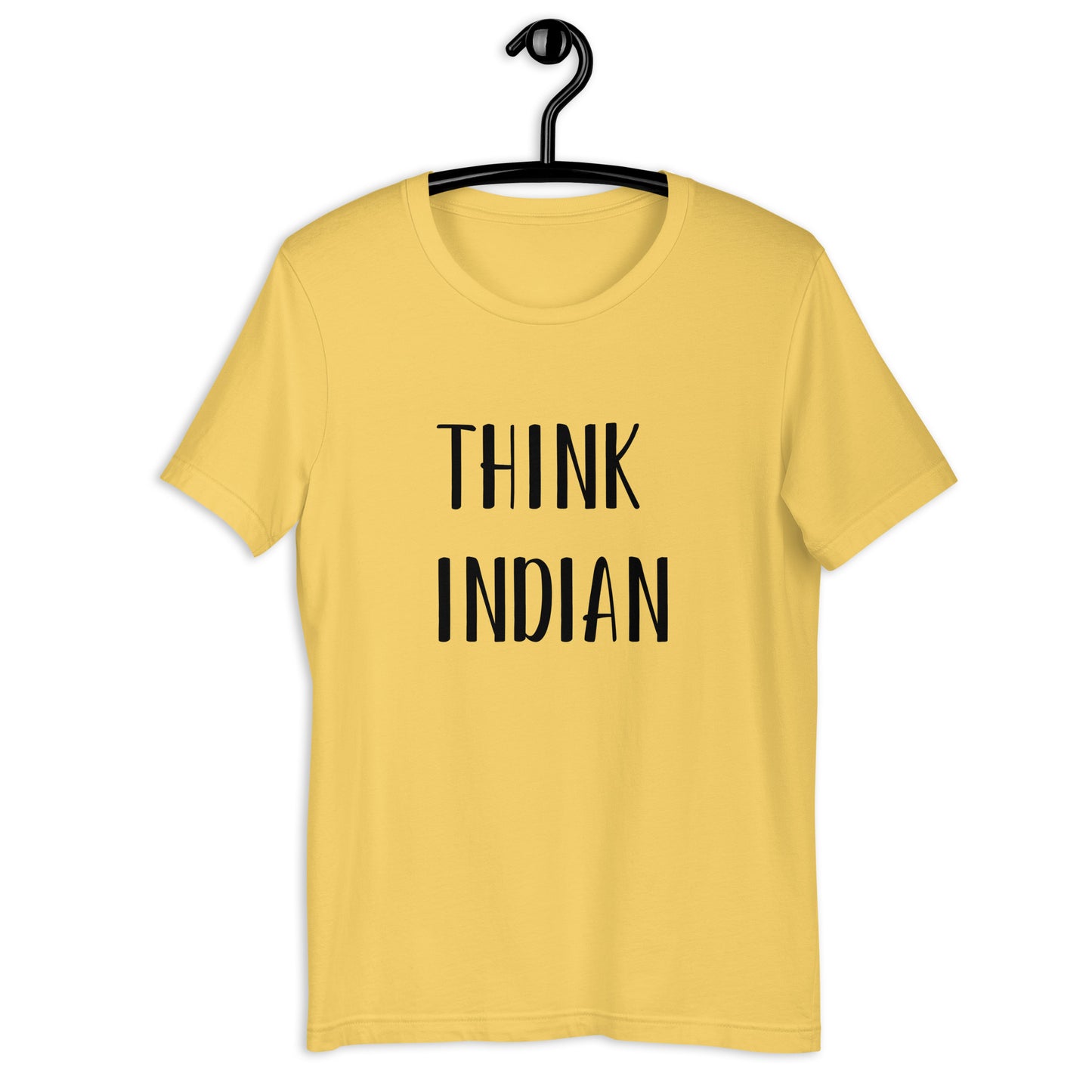 Richard Bugbee “Think Indian” Unisex t-shirt
